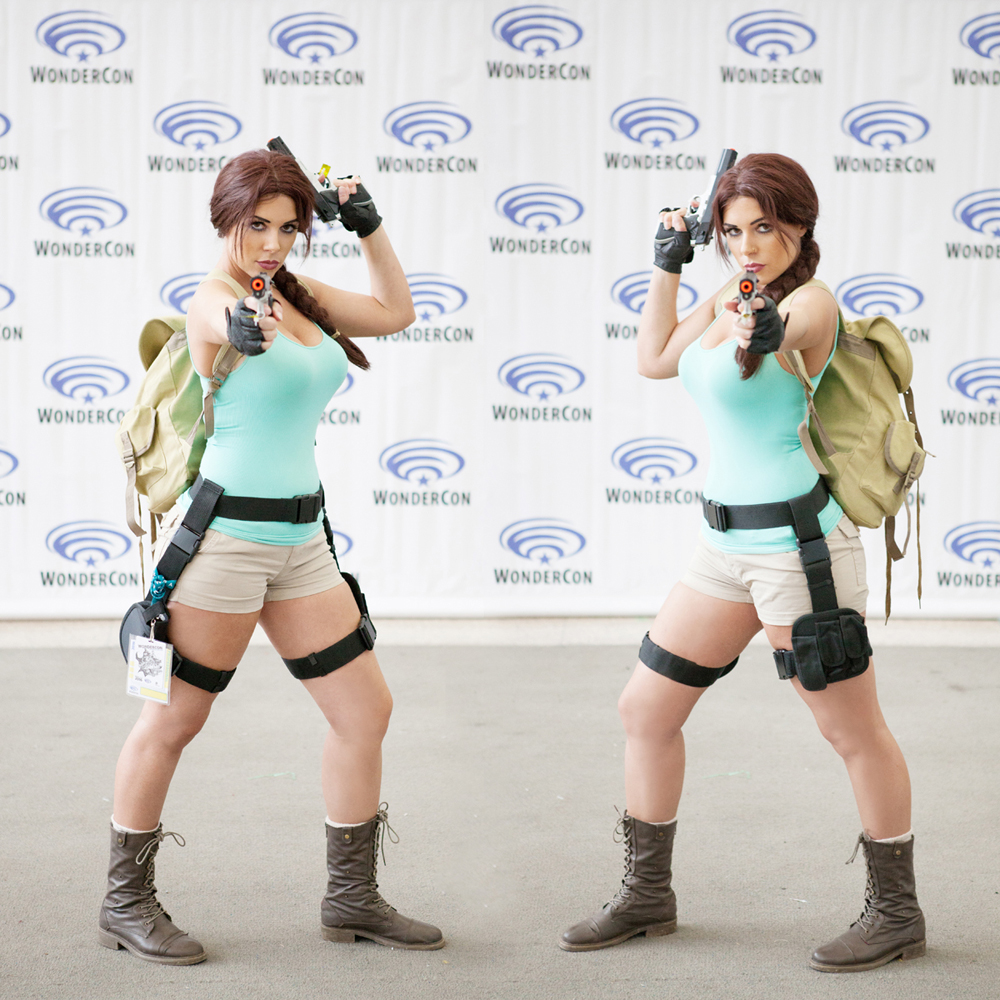 Lara Croft cosplay (Tomb Raider III)