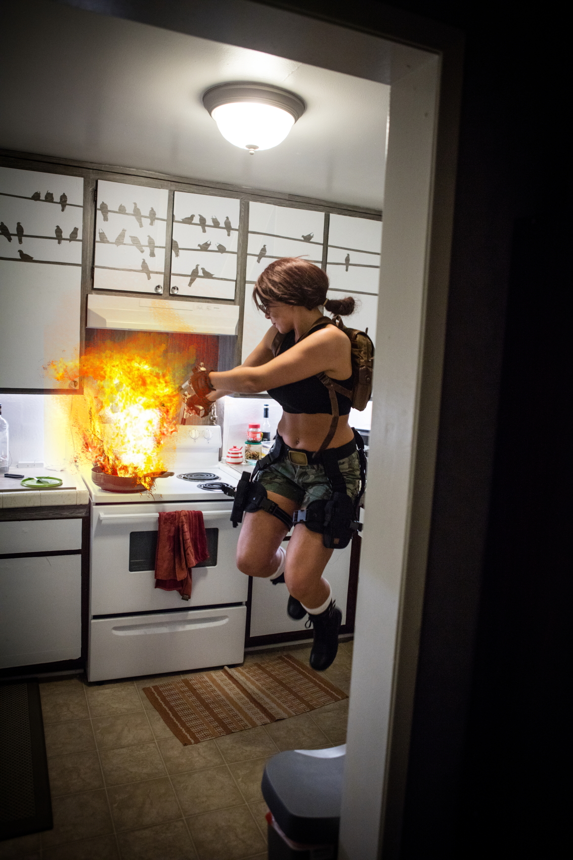 Lara Croft cosplay (Tomb Raider 6 Angel of Darkness)