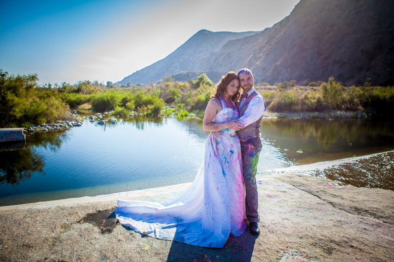 Trash the Dress photoshoot / surprise proposal