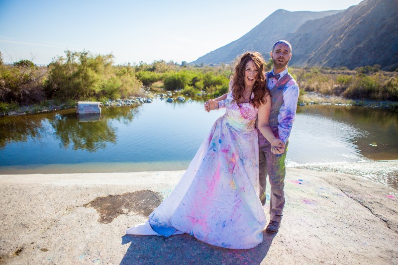 Trash the Dress photoshoot / surprise proposal