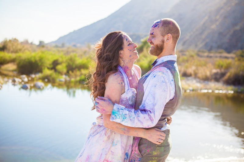Trash the Dress photoshoot / surprise proposal