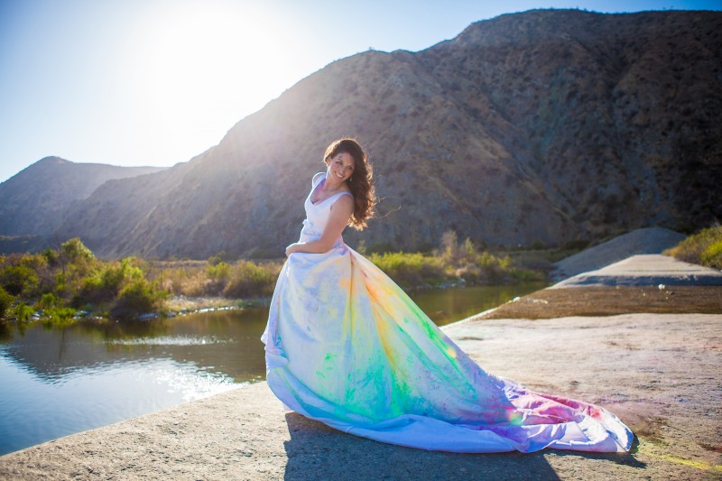 Trash the Dress photoshoot / surprise proposal