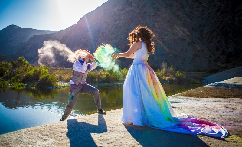 Trash the Dress photoshoot / surprise proposal