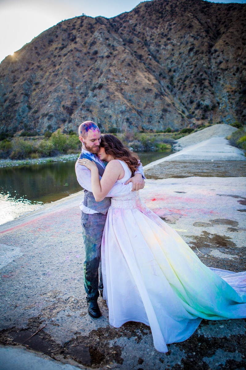 Trash the Dress photoshoot / surprise proposal