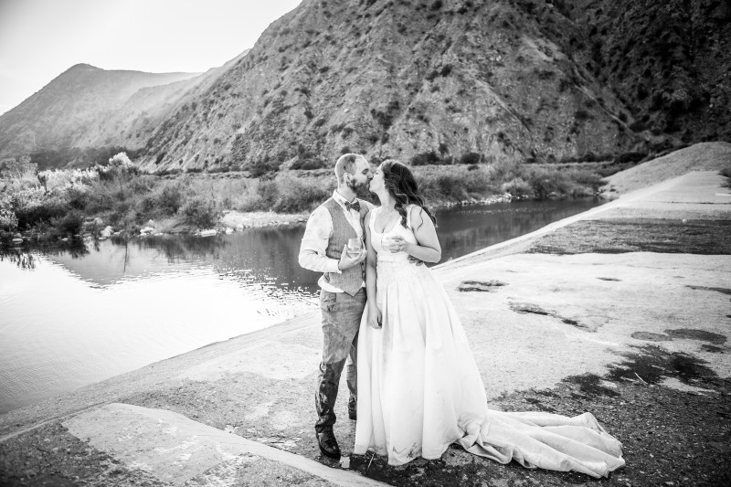 Trash the Dress photoshoot / surprise proposal