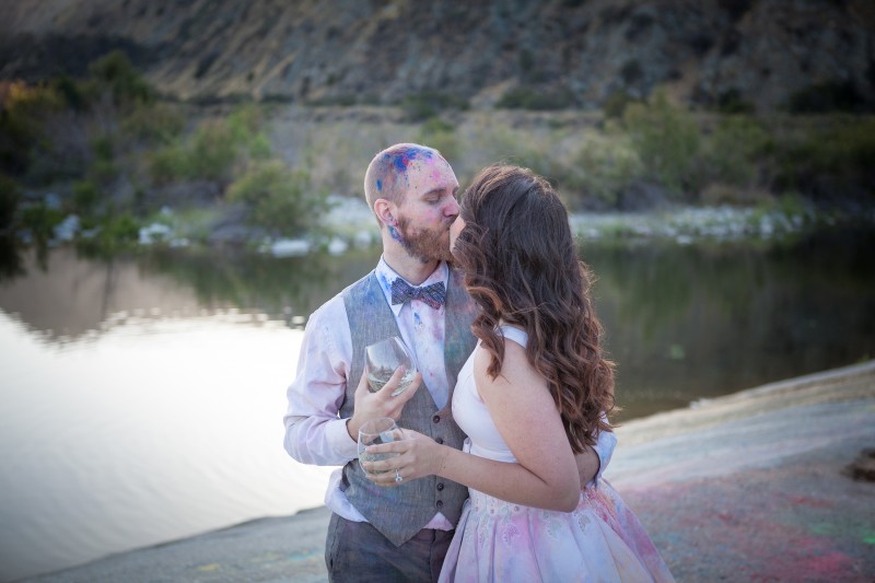 Trash the Dress photoshoot / surprise proposal