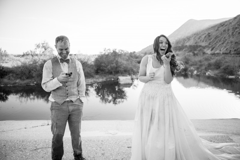 Trash the Dress photoshoot / surprise proposal
