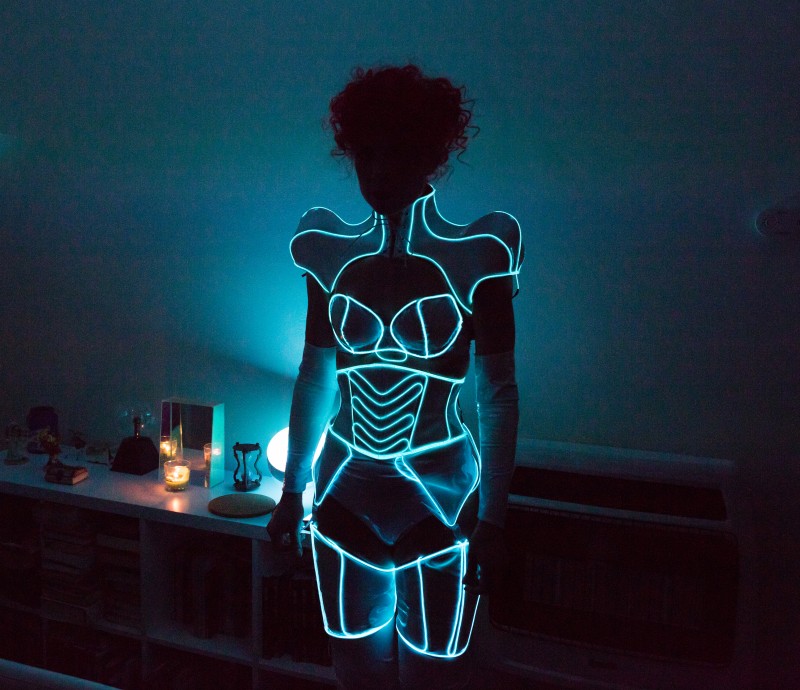 costume design (Tron Couture)