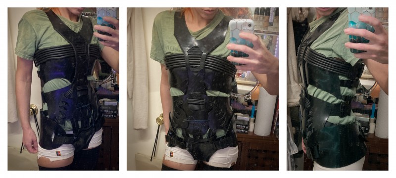 costume design (Mad Max / Dune hybrid)